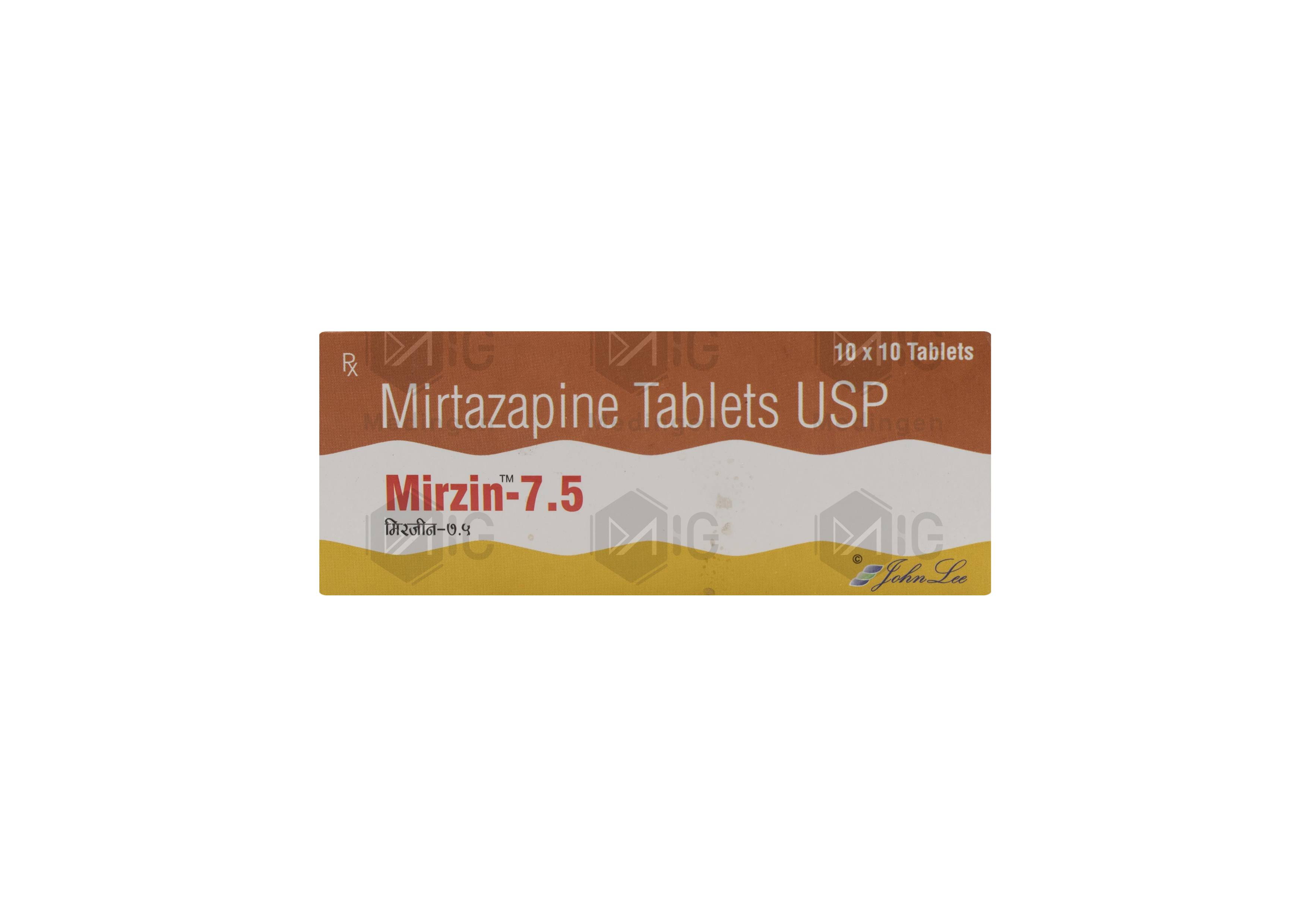 MIRZIN 7.5MG 